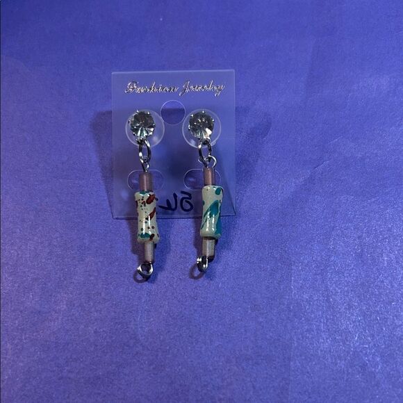 Multicolor Earrings - Picture 1 of 3